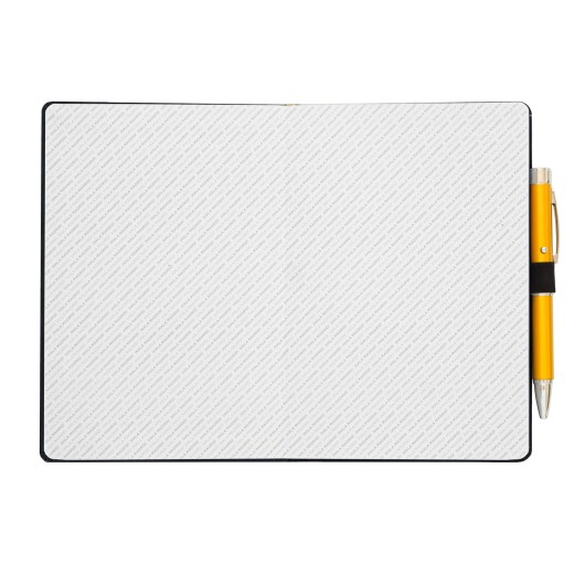 CADERNO PREMIUM A5 COM ESFEROGRÁFICA PROJECTORA REAL MADRID