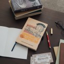 CADERNO PREMIUM A5 COM ESFEROGRÁFICA HARRY POTTER PLATAFORMA 9 3/4
