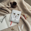CADERNO PREMIUM A5 COM ESFEROGRÁFICA HARRY POTTER HEDWIG
