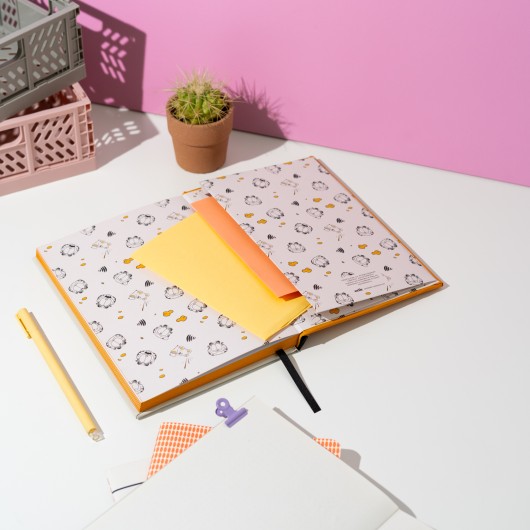 CADERNO PREMIUM A5 GARFIELD