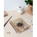 CADERNO CAPA DURA A5 HARRY POTTER THE MARAUDER'S MAP