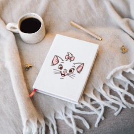 CADERNO PREMIUM A5 TAPA FELPA DISNEY BONJOUR MARIE 2