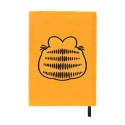 CADERNO PREMIUM A5 TAPA FELPA GARFIELD