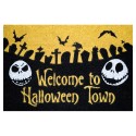 TAPETE NIGHTMARE BEFORE CHRISTMAS HALLOWEEN TOWN