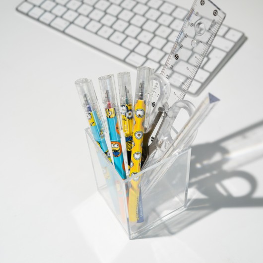 CONJUNTO DE ESFEROGRAFICAS APAGAVEIS MINIONS