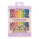 CONJUNTO DE 12 MARCADORES APAGAVEIS PUSHEEN FRUITS